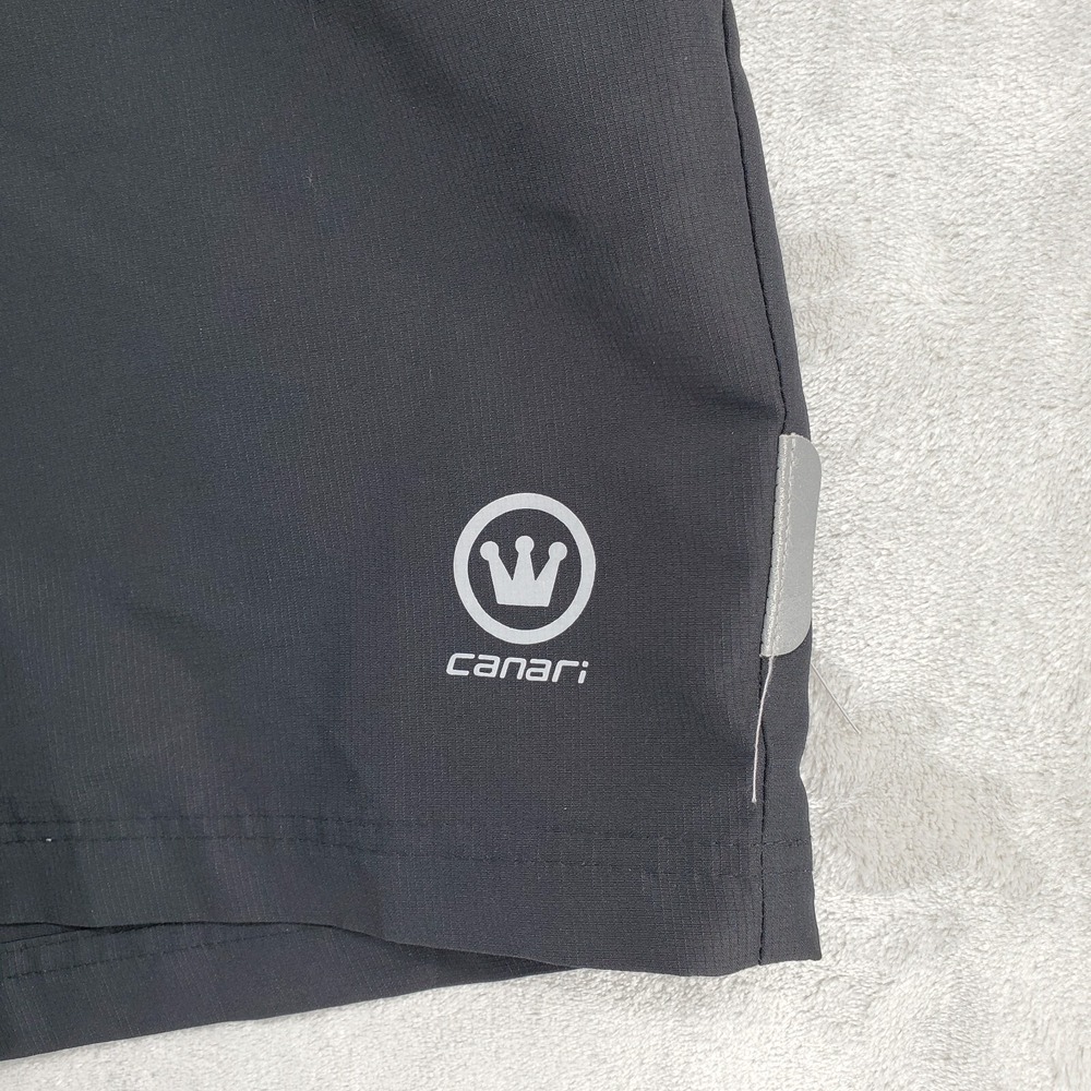 Canari Cycling Shorts Mens Large Black MTB - Picture 2 of 9